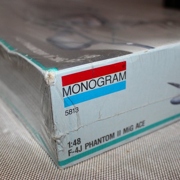 3/$118✈️sealed 1991 Monogram 1:48 F-4K PHANTOM II MiG ACE plastic model kit 5813 - Picture 5 of 7